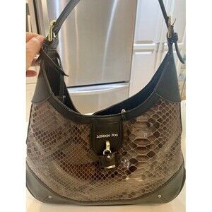 Large London fog hobo shoulder bag